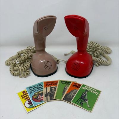 Groovy Conversations - Vintage Ericofon Pair
