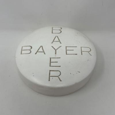 Vintage Pharmacy Sales Aid - Giant Bayer Aspirin Tablet