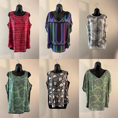 Seattle Artist/Designer Tanks/Tops XL	