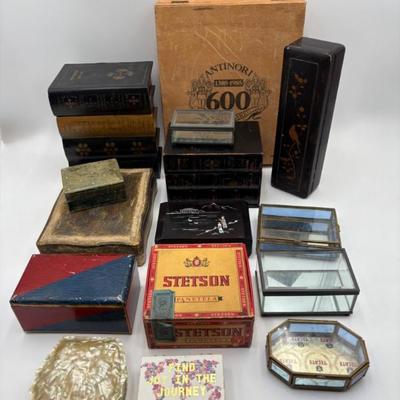 Big Bunch of Vintage Boxes