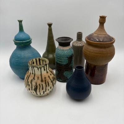 Mixed Studio Pottery Lot - 6 Pieces
