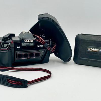 Nishika N8000 35mm Quadrascopic Stereo 3D Lenticular Camera