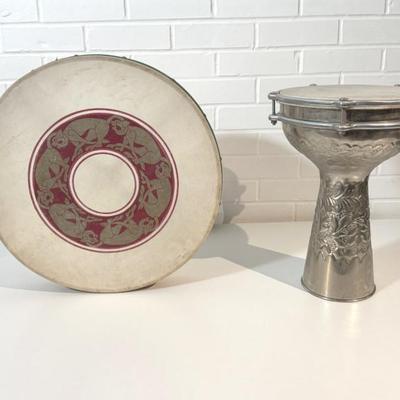 Irish Bodhran and Turkish Doumbek Hand Drums