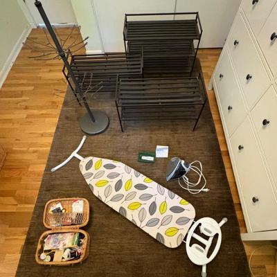Closet Accoutrements - Boot Stand/Shoe Racks/Iron & Iron Board +