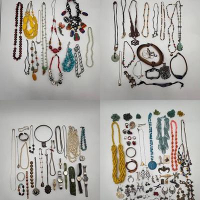 Jewelry Lot - Assorted Makers & Materials