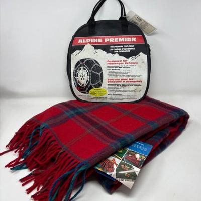 Snoqualmie Winter Kit -Chains & Pendleton Blanket