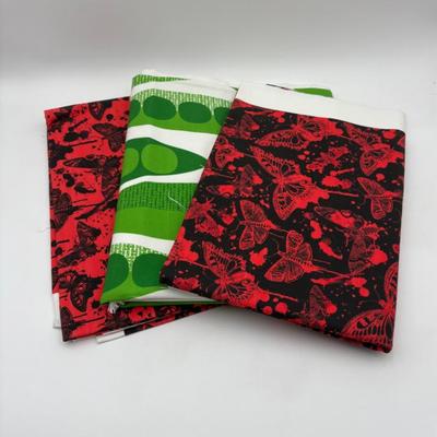 Fabric Bonanza #C - Spoonflower Canvas Trio