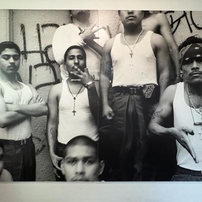 Monumental/Huge OOAK Gang Photo - Lyn McCracken