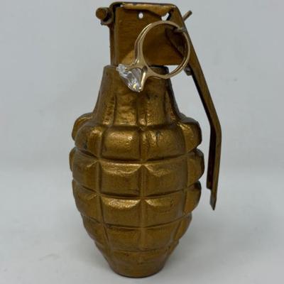 Sculpture: Explosive Relationships - "Grenade" Jena Scott