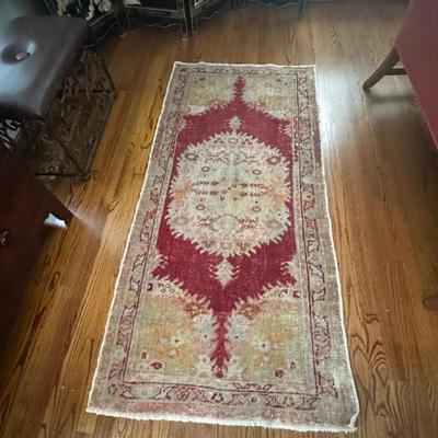 Sale Photo Thumbnail #15: Antique Carpet 69" x 33"