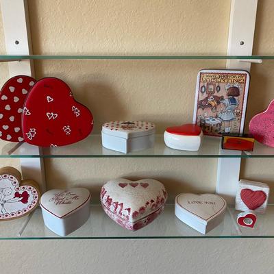 Sweet Valentine’s Heart Keepsake Box Collection