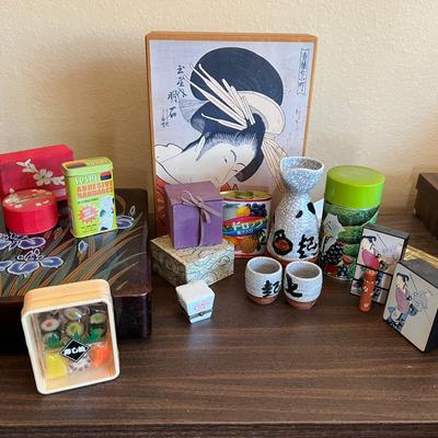 Japanese Asian Inspired Décor & Keepsake Collection