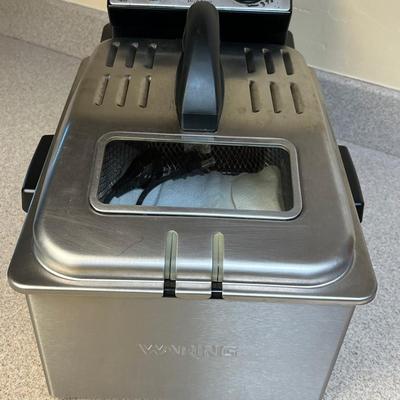 Waring pro Countertop Stainless Steel Deep Fryer