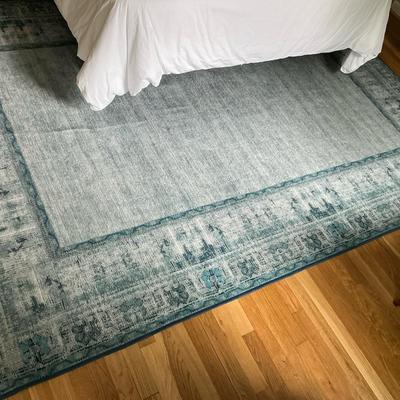 Ruggable Blue Rug 6'2" x 9'