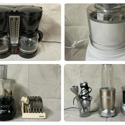 Kitchen Appliances - Food Processor, Ice Cream Maker, Ninja & More