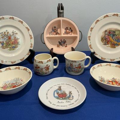 Bunnykins And Wedgewood Peter Rabbit 