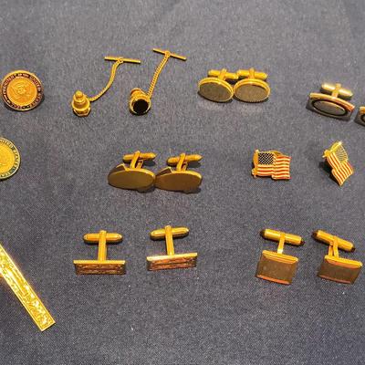 Mens Costume Jewelry Pins And Cufflinks 