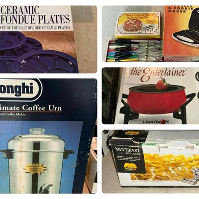 Entertaining Kitchen Supplies - Fondue, Pasta, Cookies & More 