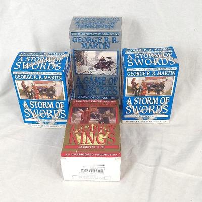 George R.R Martin Audio Books Games Of Thrones Plus More