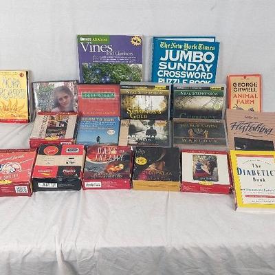 Miscellaneous Audio Books & Paperbacks Various Genre & Authors