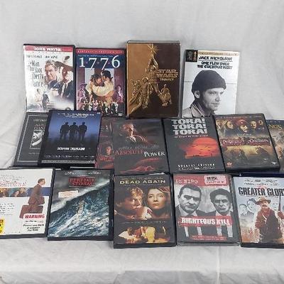 DVD Collection Various Genre, Star Wars Trilogy! Many Other Blockbuster Titles