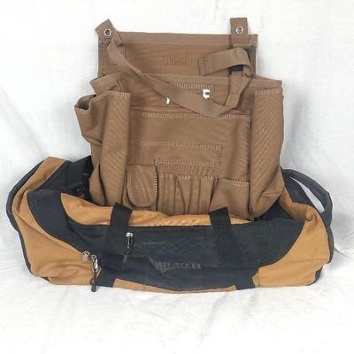 Duluth Trading Co. Cab Commander Seat Storage & Duluth Duffle Bag