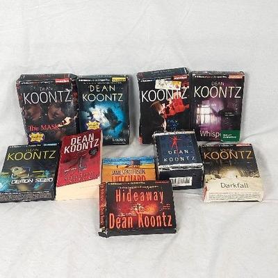 Dean Koontz Audio books Various Formats CD, Tape, & Paper Back