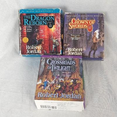 CD Audio Books Robert Jordan Fantasy 