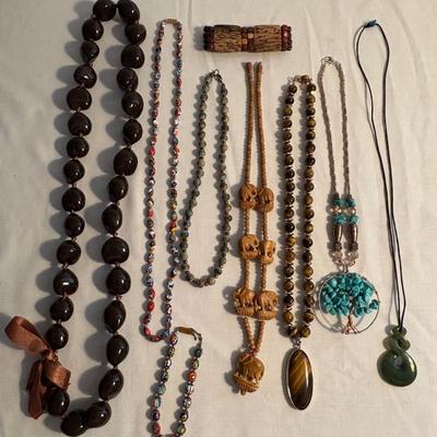 Assortment of Foreign Necklaces & More