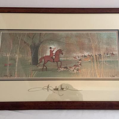Hunt Scene Signed & Numbered Print