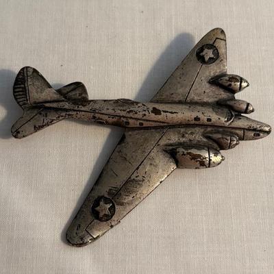 WW2 Bomber Plane Brooch