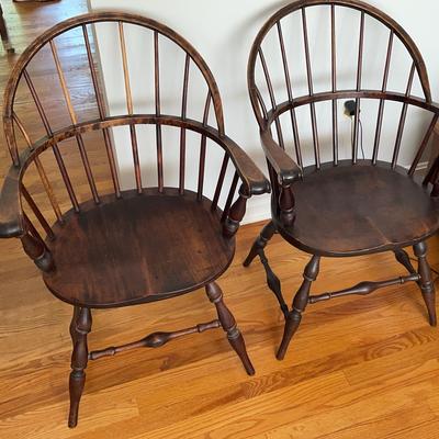 Windsor Wooden Spindleback Chairs