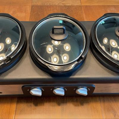 Bella Triple Slow Cooker