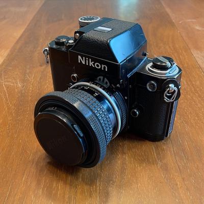 Nikon F2 Photonic Film Camera with Extra Lens