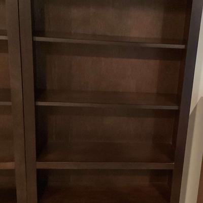 Wood 6 Shelf Bookcase