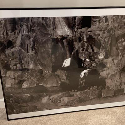 Framed & Signed Digital Print of Mt. Sinai Egypt by Local Artist