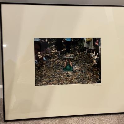 Framed & Signed Matted Digital Print "Vietnam" by Local Artist