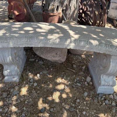 Sale Photo Thumbnail #65: #1042 • Concrete Bench
