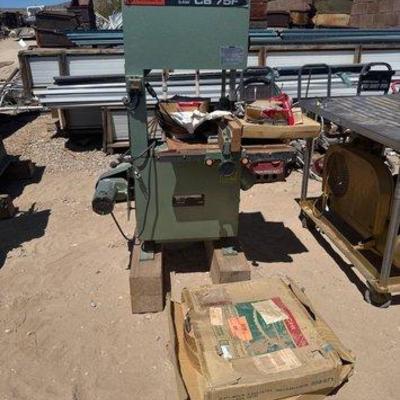 Sale Photo Thumbnail #414: #3056 • Hitchi Band Saw CB 75F and Accessories
