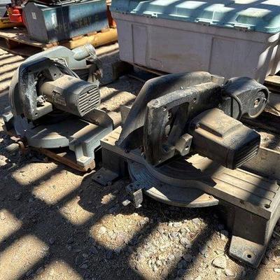 Sale Photo Thumbnail #359: #2484 • 2 Miter Saws
