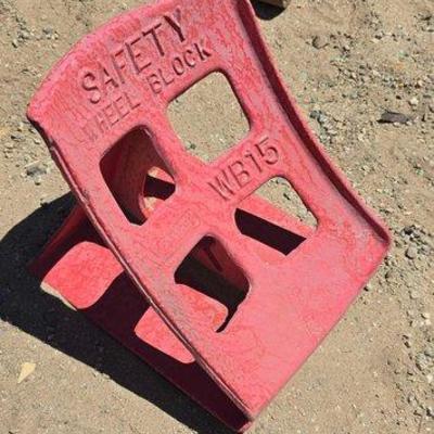 Sale Photo Thumbnail #157: #1656 • Safety Block, Wheel Chock
