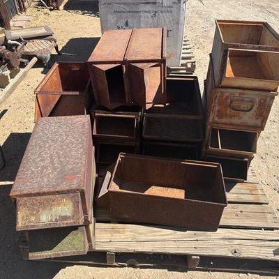 Sale Photo Thumbnail #178: #1912 • (15) Industrial Bins

