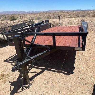 Sale Photo Thumbnail #33: #160 • 16’ Texas Bragg Flatbed Utility Trailer

