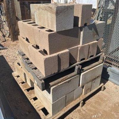 Sale Photo Thumbnail #477: #3182 • Pallet of Bricks
