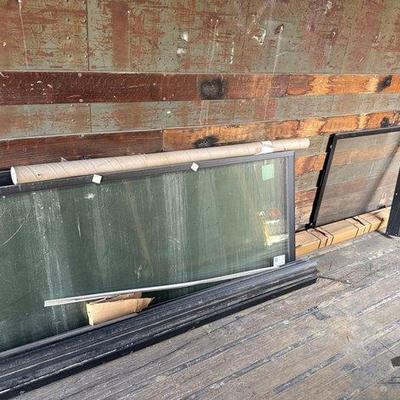Sale Photo Thumbnail #170: #1702 • Sliding Glass Window with Casing and Sliding Screen Door
