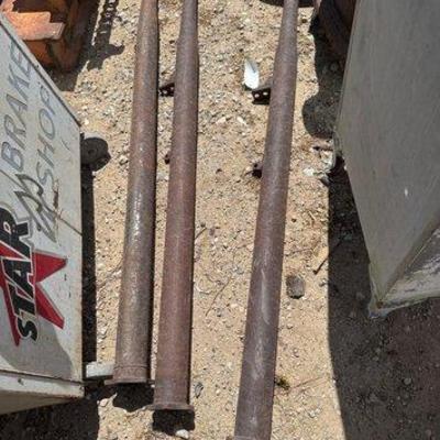 Sale Photo Thumbnail #499: #4508 • (3) Metal Rods

