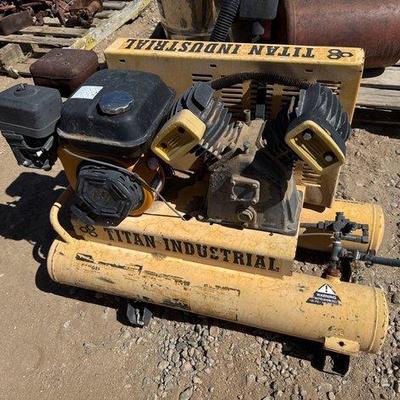 Sale Photo Thumbnail #325: #2408 • Titan Industrial Air Compressor
