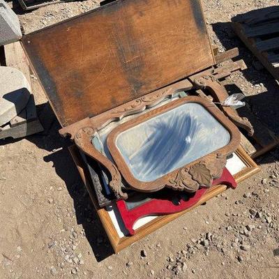 Sale Photo Thumbnail #328: #2414 • Wooden Mirrors, Western Picture
