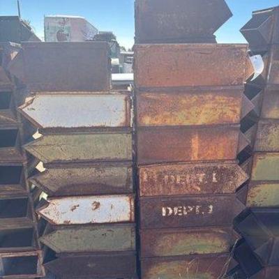 Sale Photo Thumbnail #388: #3002 • Pallet of Metal Drawers
