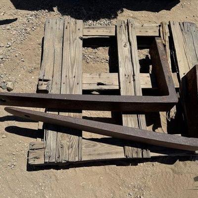 Sale Photo Thumbnail #294: #2292 • Forklift Forks
